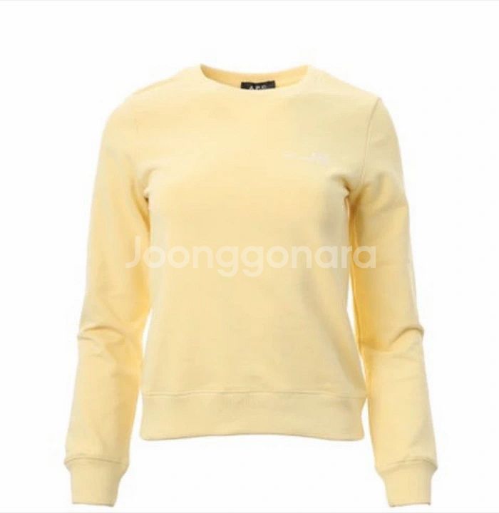 APC 아페쎄 아이템 로고 맨투맨--0