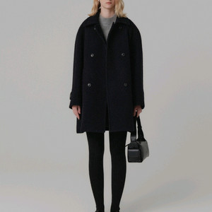 Lookast 부클 하프 코트 ONE SIZE