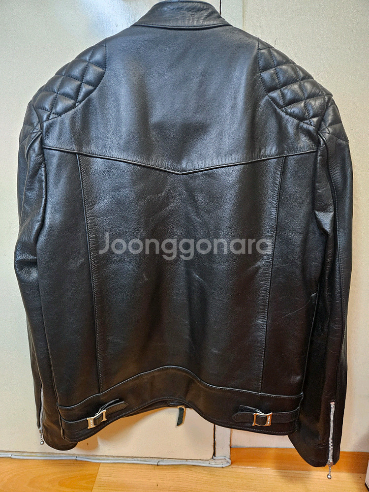 95 M) 디아프바인 Psycle 모터사이클 가죽자켓--1