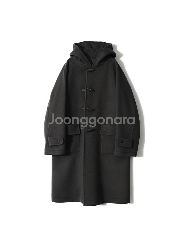 홀리선 23FW 후드 코트 차콜그레이 M(가격 협의 가능!!)--1