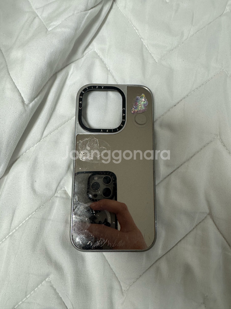 아이폰 15 프로 실버 1테라 풀박스--7