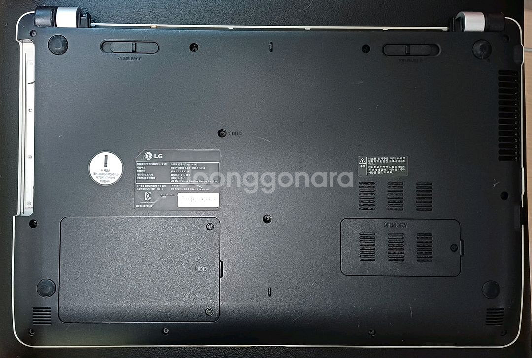 LG i3 4세대 노트북 15nd540 부품용--5