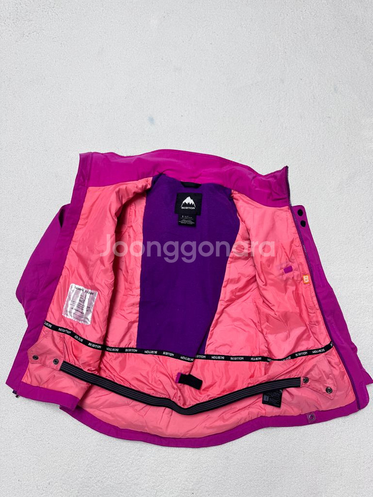 버튼 아동 여아 스키복 스노보드복 눈썰매옷 핑크 S--1