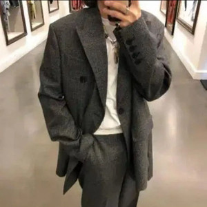 우영미/19fw 메인체크 셋업/46