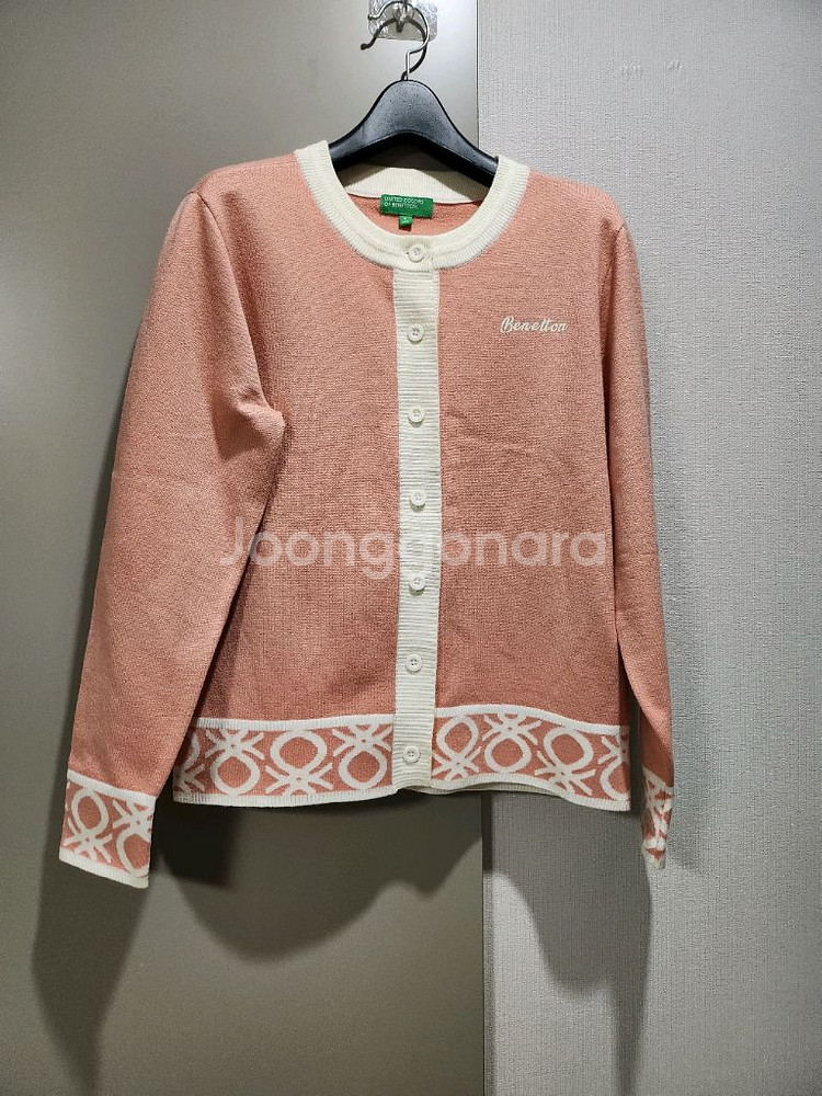 베네통 여성 니트 가디건 새상품--0