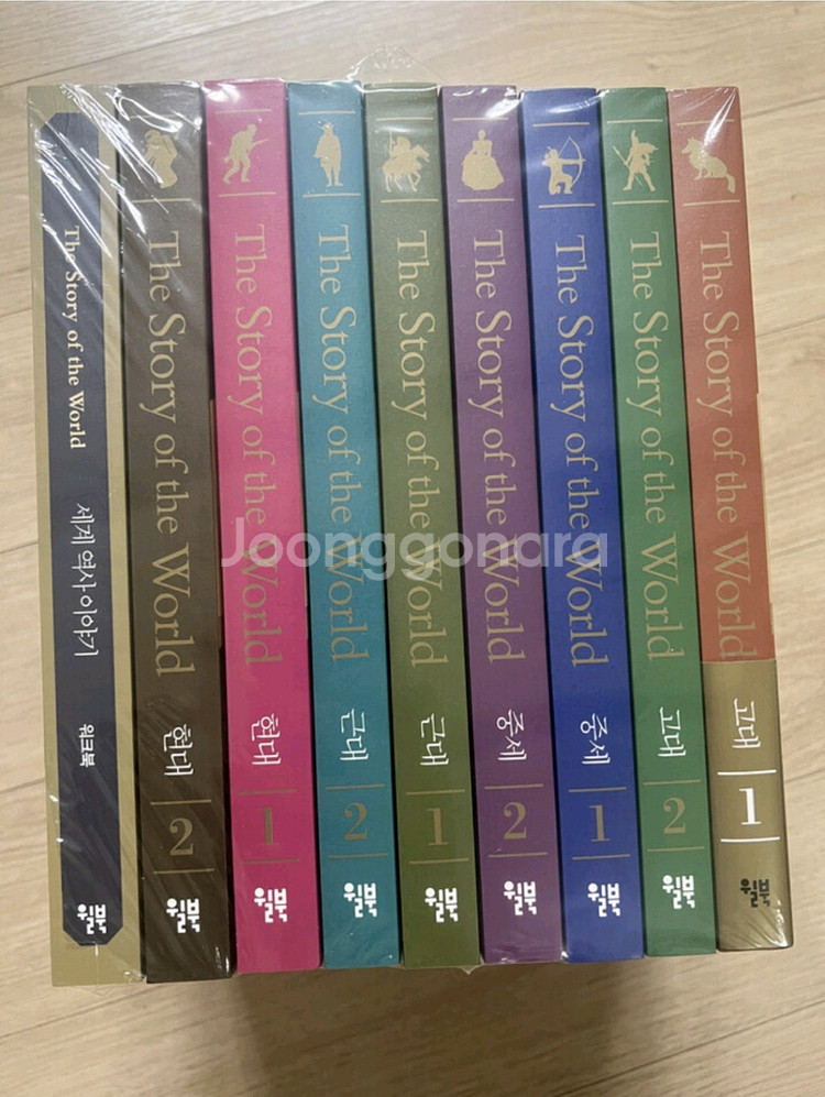 세계역사이야기 영어리딩 훈련세트 전8권+워크북--0