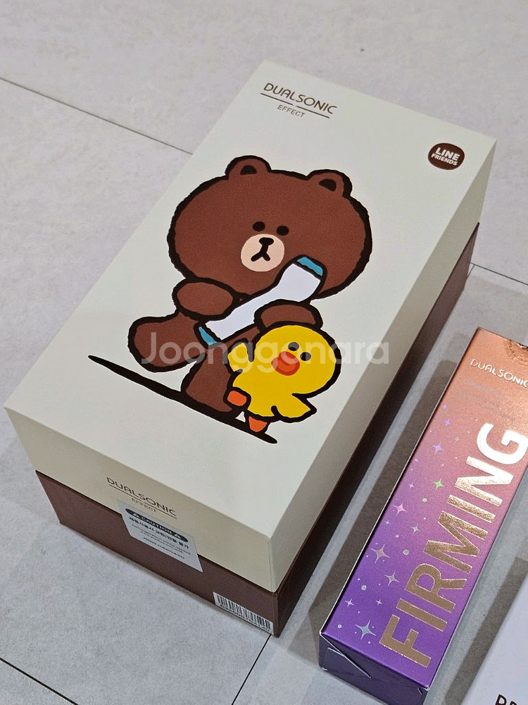 듀얼소닉 이펙트 한정판 라인프렌즈 에디션 브라운 버전 JOMT-AH-5BA (++ 한정판 스페셜 키링 포함) 미개봉--1