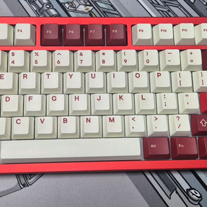 evo80 에보80 스칼렛 풀알루키보드 정발제품