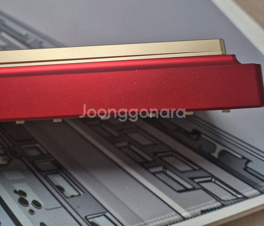 evo80 에보80 스칼렛 풀알루키보드 정발제품--3