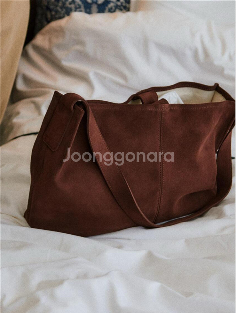 DEMARS 드마스 카야백 스웨이드 브라운--1