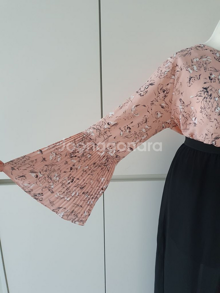 (거의새거)핑크 블라우스 66~88--3