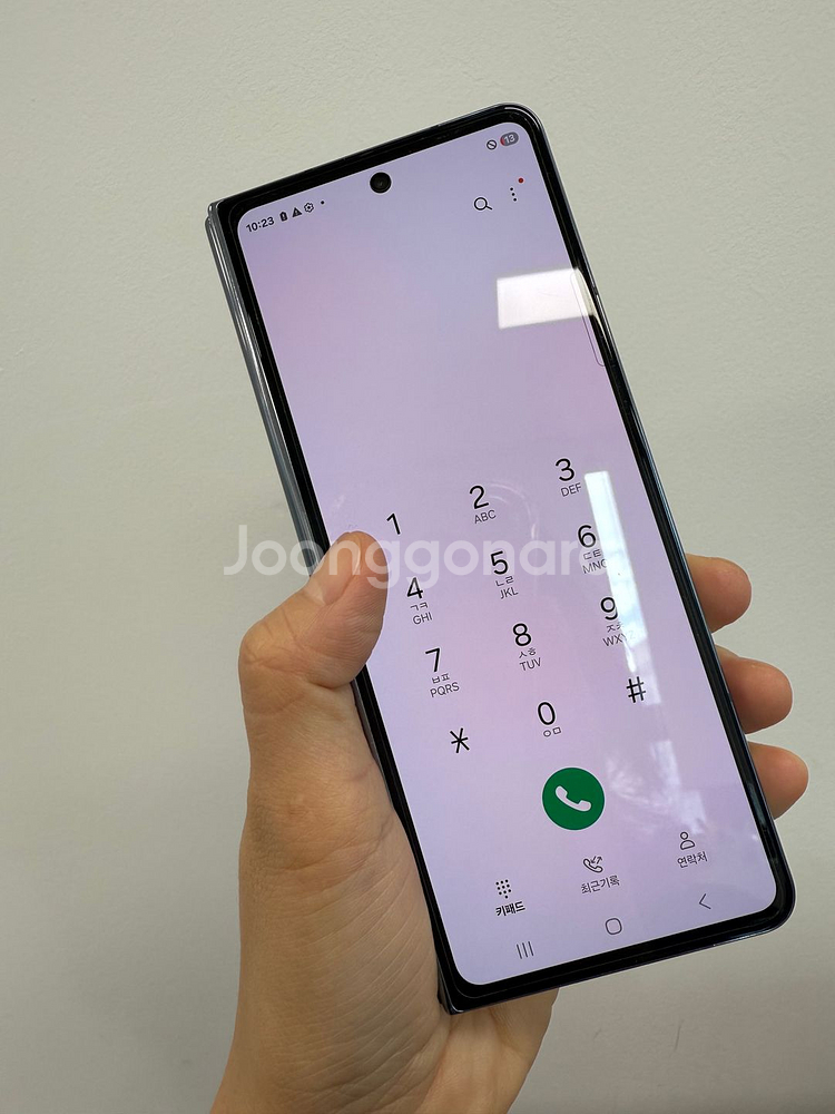 갤럭시 Z폴드4 그레이그린 256기가--2