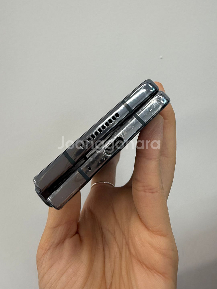 갤럭시 Z폴드4 그레이그린 256기가--4