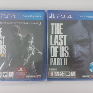 PS4 라스트 오브 어스 리마스터드 + 파트2 일괄 세트