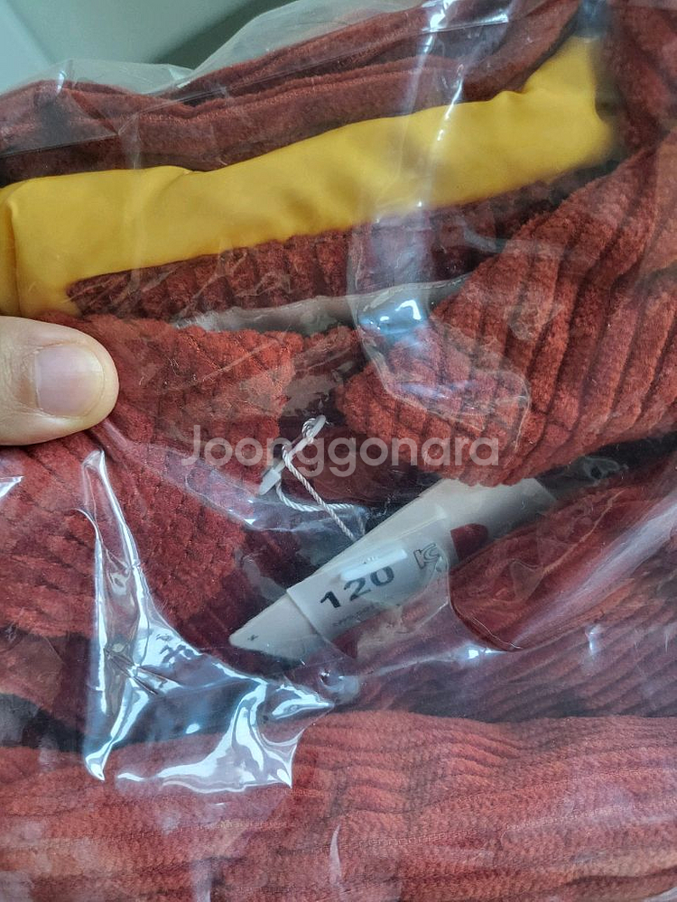 (새상품)베베드피노 테디 패딩 코듀로이 자켓 120, 모자 일괄--2