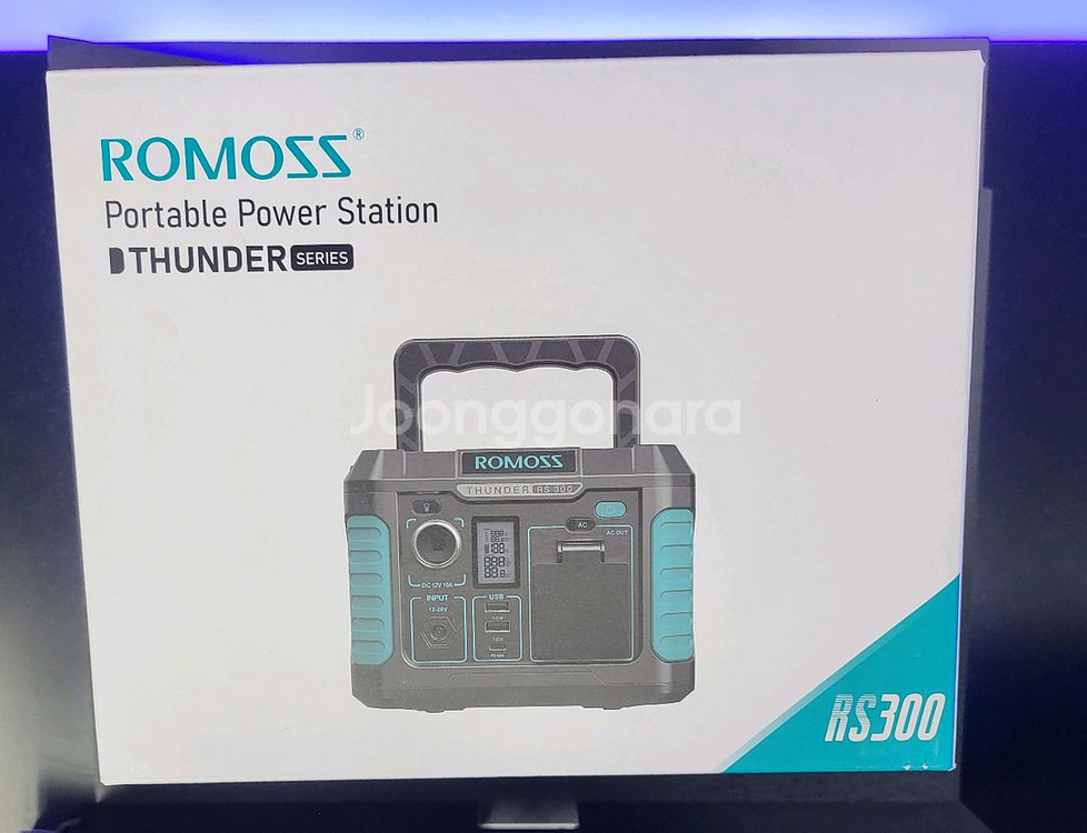 로모스 RS300 대용량 캠핑용 배터리 파워뱅크 택포--0