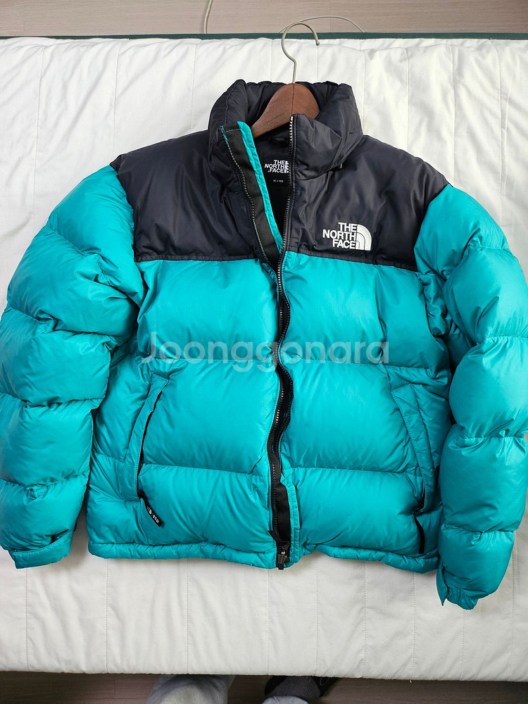 노스페이스 1996 눕시 패딩 에메랄드 그린--0