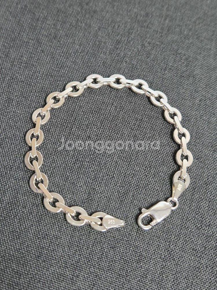 [새 상품] 실버 925 앙데뷰 이태리 체인 팔찌--2