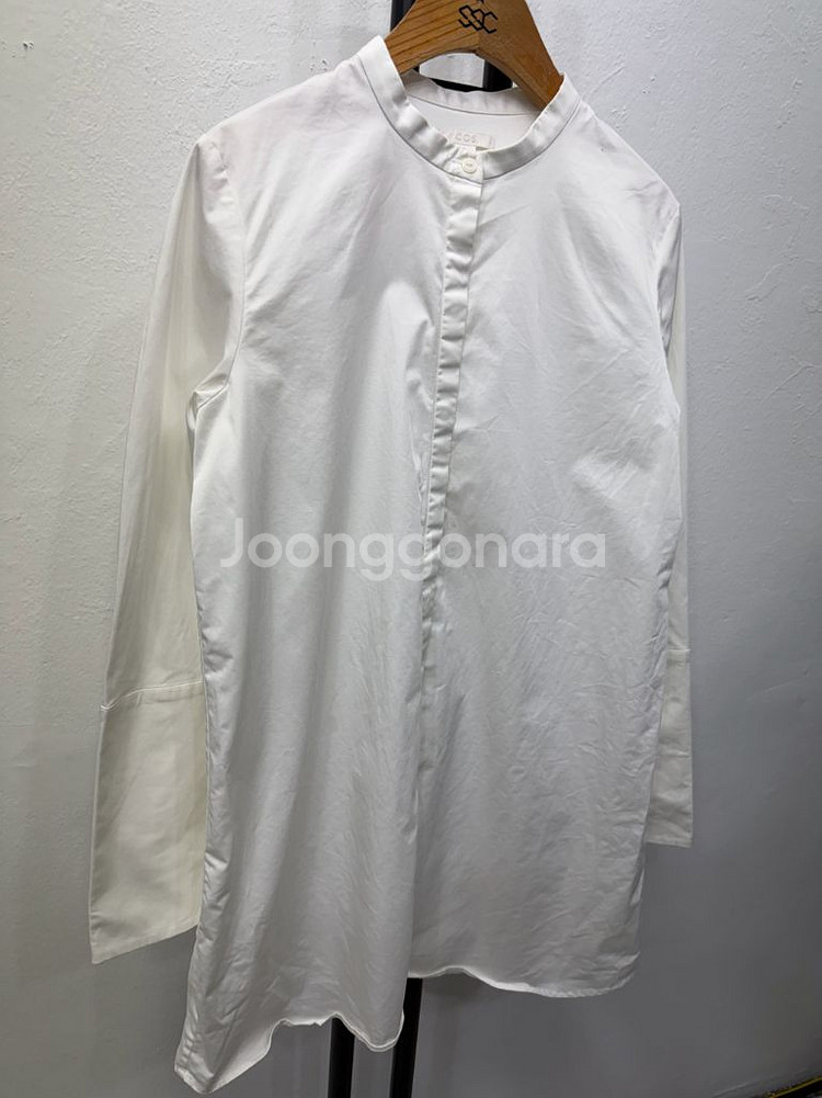 정품) COS 코스 여성 화이트 셔츠 블라우스 32--1