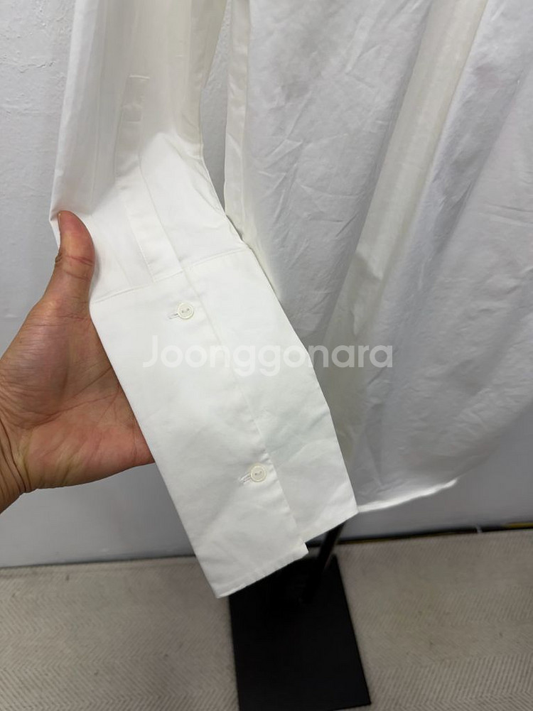 정품) COS 코스 여성 화이트 셔츠 블라우스 32--5