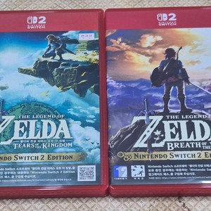 닌텐도 스위치2 젤다 야숨 왕눈 일괄 판매합니다.
