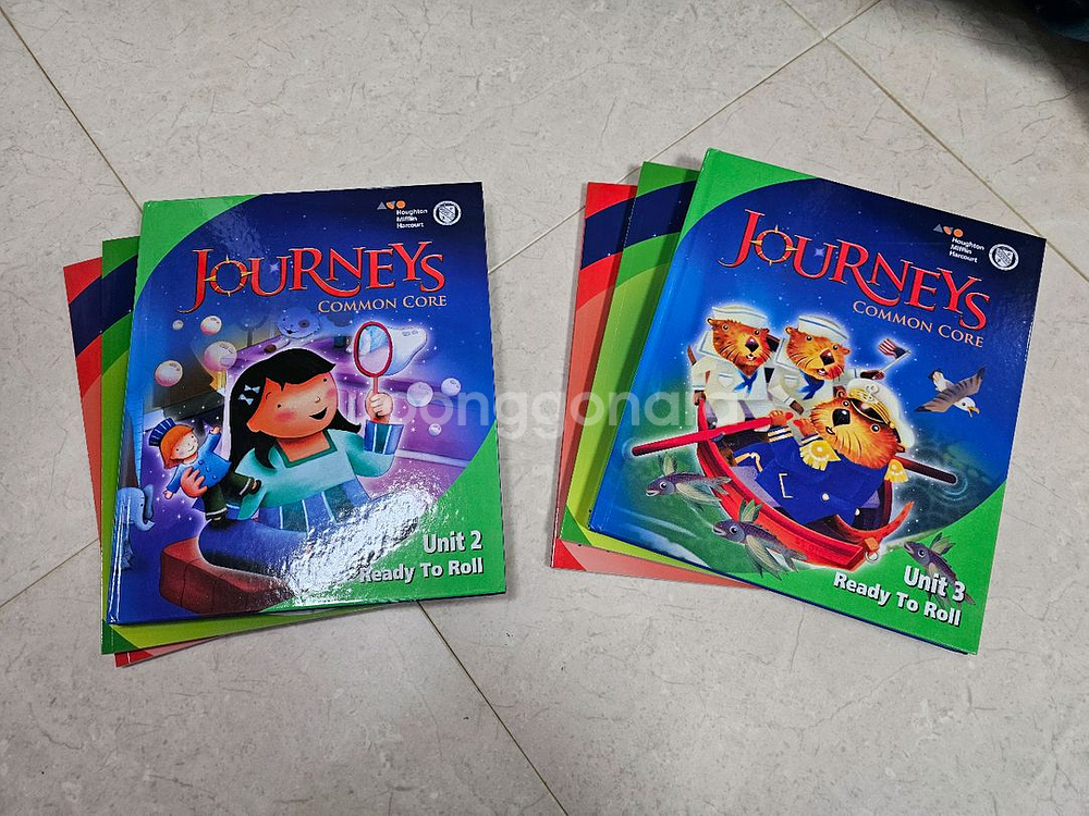 폴리 GT1 져니스 journeys 영어 교재 Unit 2&3 세트 새상품--0