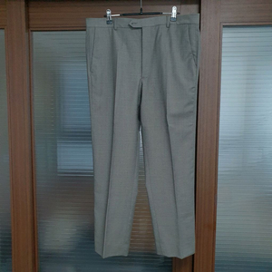 아르마니 꼴레지오니 올리브 그레이 울 슬랙스 팬츠 50사이즈