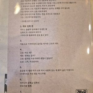 주술회전 회옥옥절 4주차 게게 러프설정집