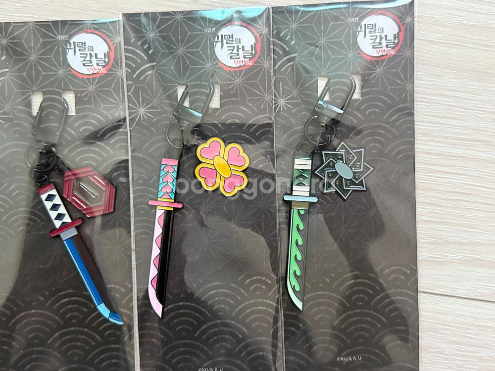 귀멸의 칼날 일륜도키링(이노스케, 사네미, 기유, 미츠리)--2