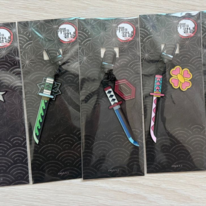 귀멸의 칼날 일륜도키링(이노스케, 사네미, 기유, 미츠리)