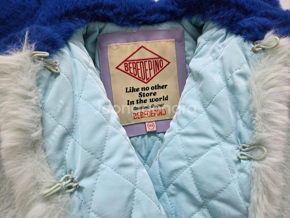 베베드피노 퍼 후드 집업--3