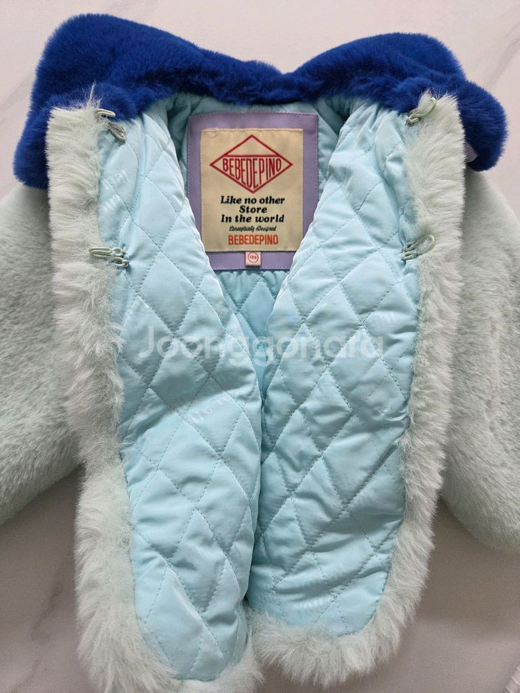 베베드피노 퍼 후드 집업--2