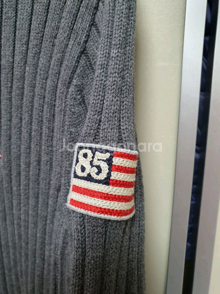 타미힐피거데님 남성 집업가디건(m)/무배1.5 만원--2