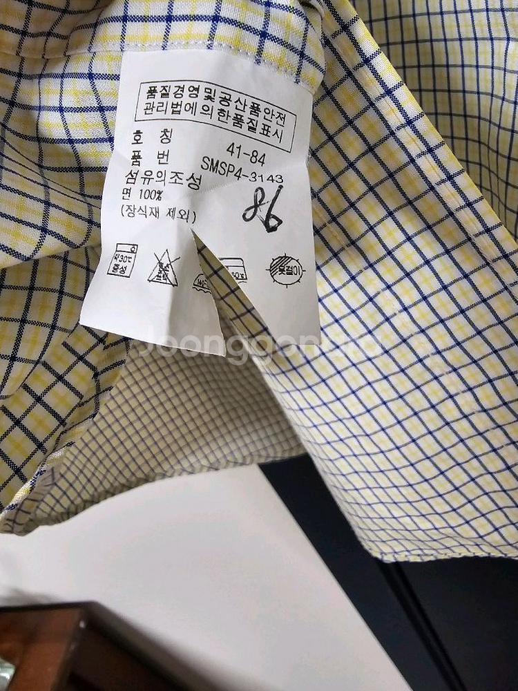 폴로 랄프로렌 체크 셔츠--7