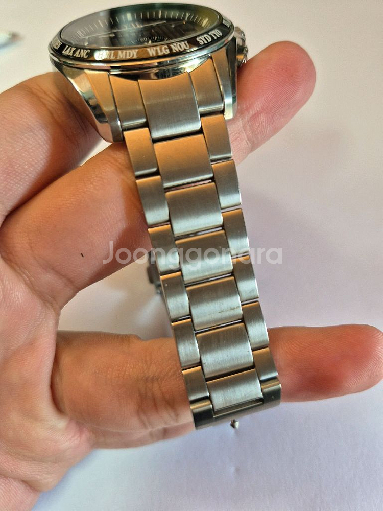 세이코 상위 브라이츠 SAGA145 전파수신 월드타임 시계 정리합니다.--9