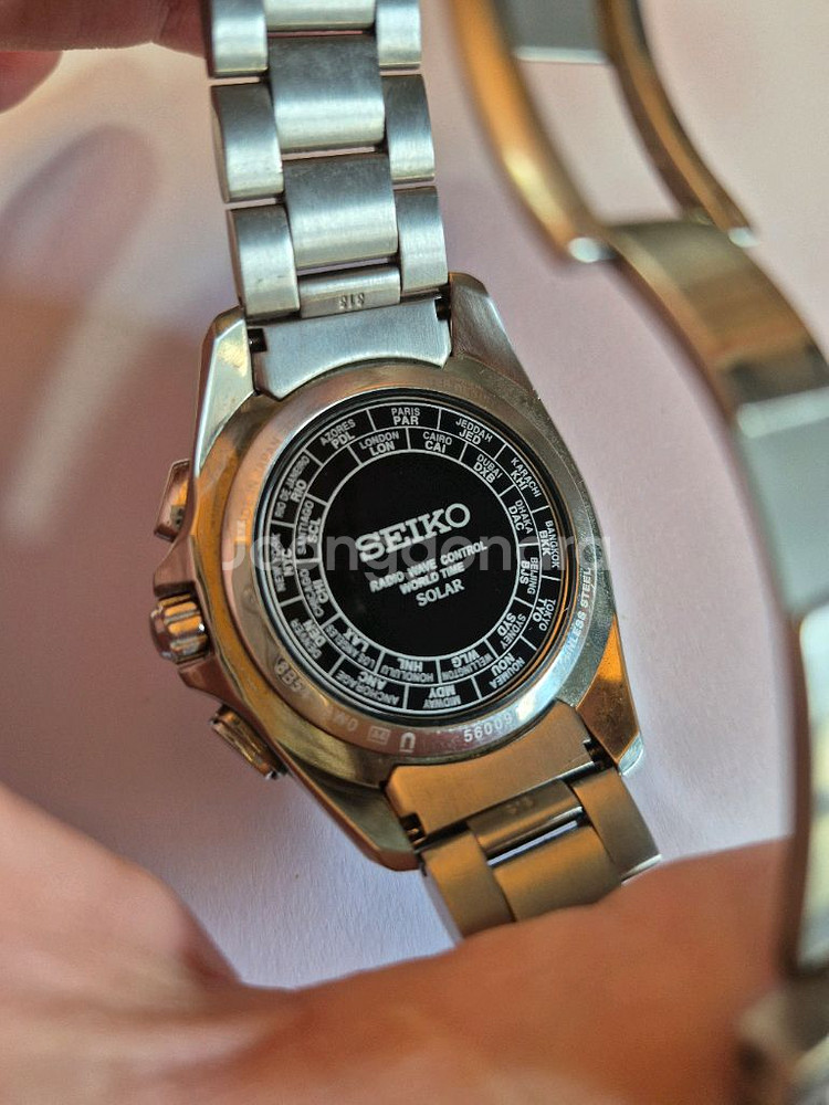 세이코 상위 브라이츠 SAGA145 전파수신 월드타임 시계 정리합니다.--7