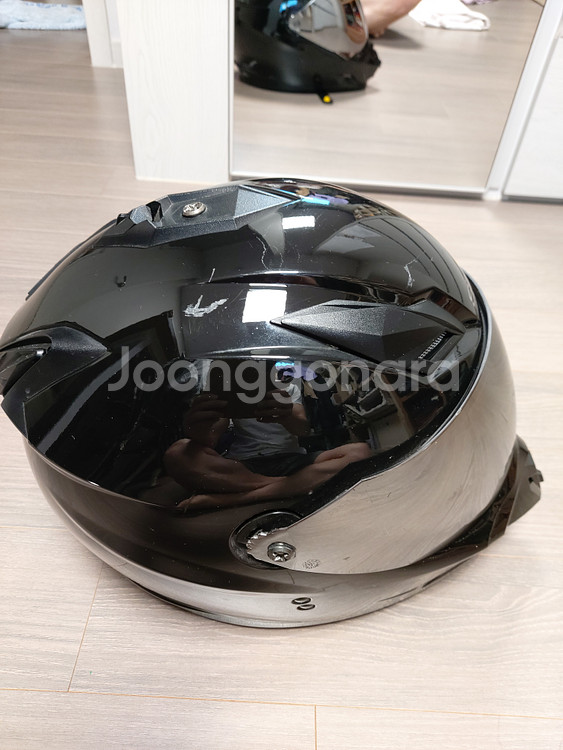 sol 오토바이 헬멧 M사이즈--4
