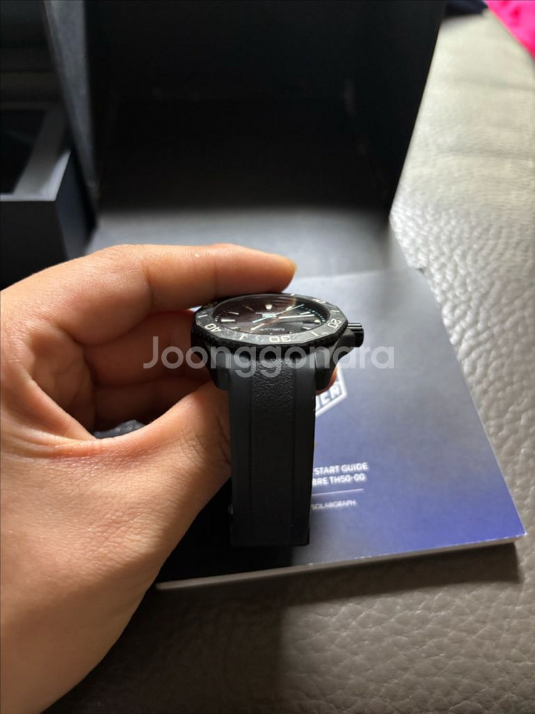 태그호이어 아쿠아레이서 솔라그래프 40mm--2