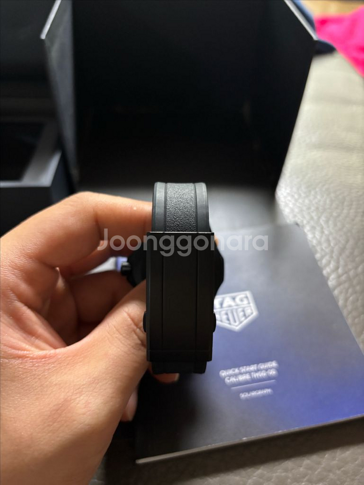 태그호이어 아쿠아레이서 솔라그래프 40mm--5