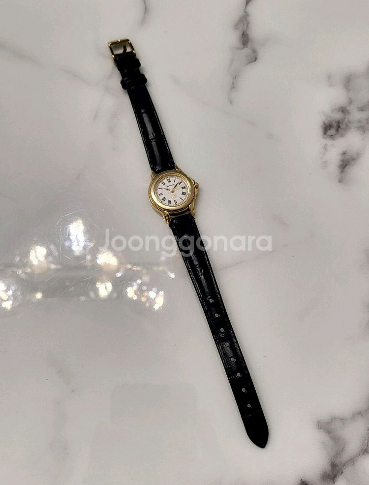 버버리 여성 금방 가죽 손목 시계 여자 팔찌--4