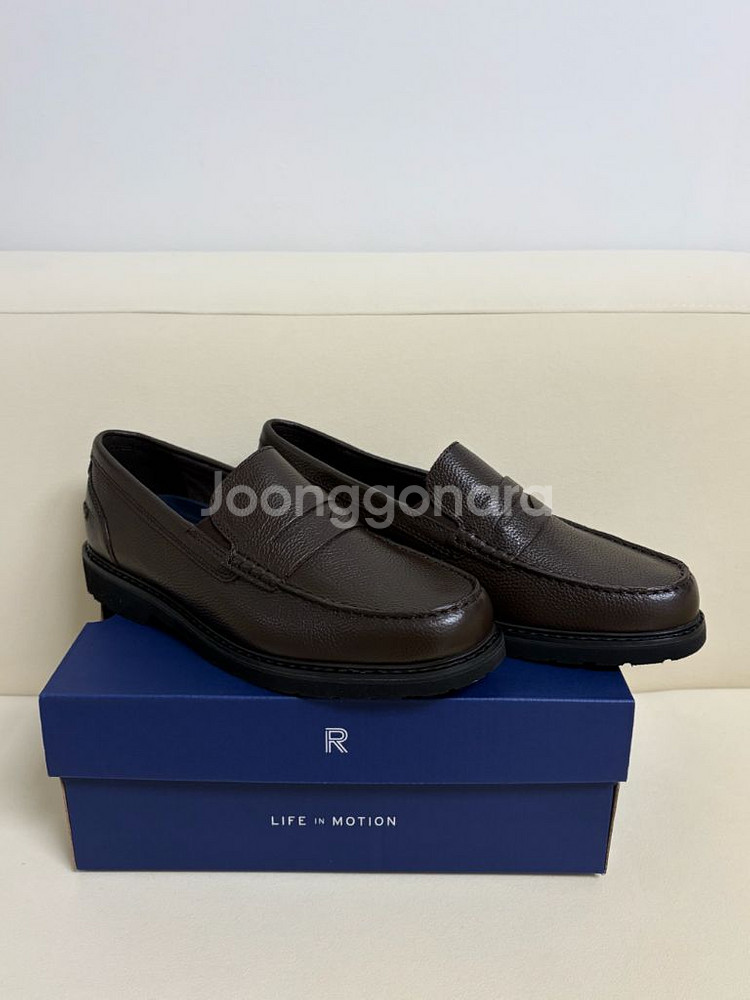 락포트 브라운 남성 로퍼 270 (새제품)--2