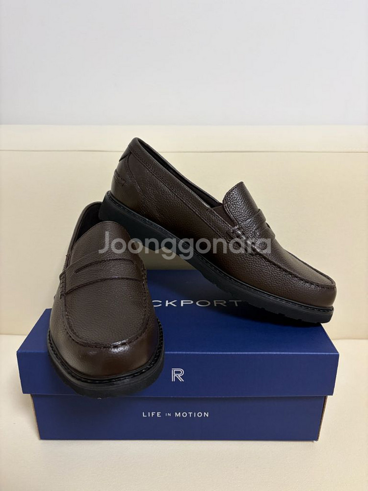 락포트 브라운 남성 로퍼 270 (새제품)--0