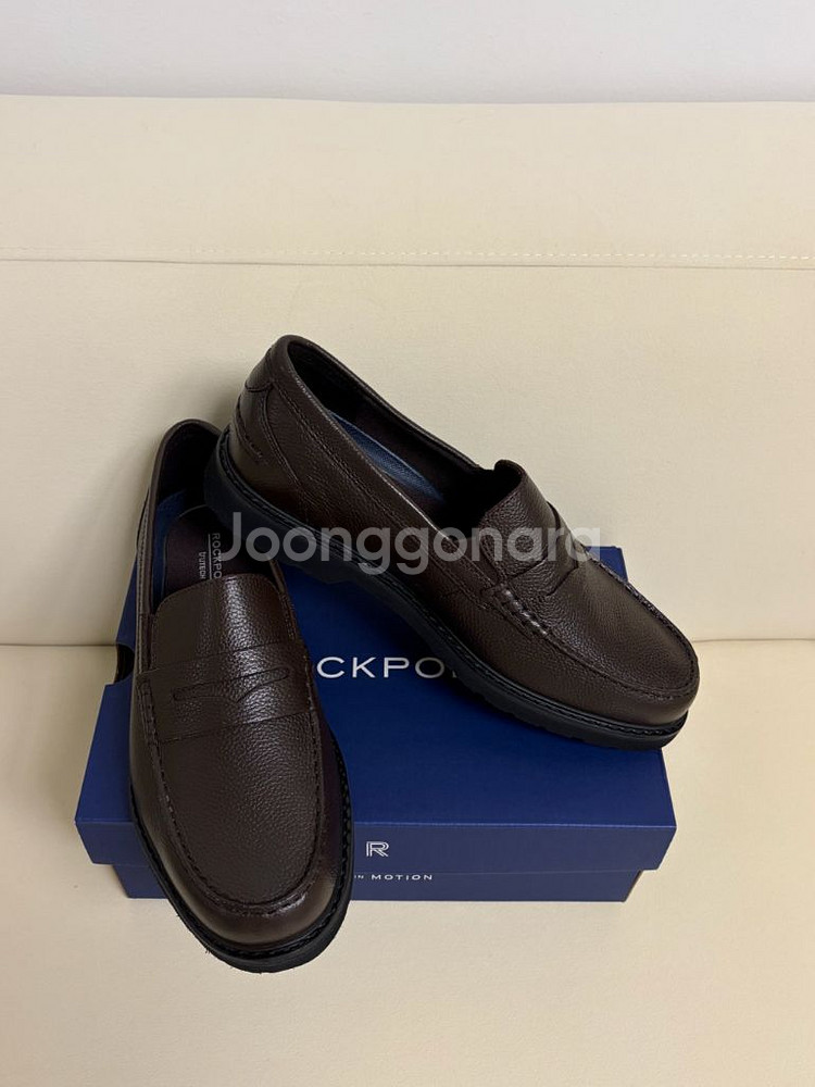 락포트 브라운 남성 로퍼 270 (새제품)--3