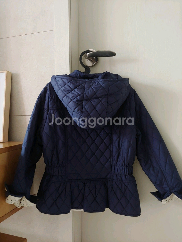 여아 꼬망스 누빔 점퍼 140사이즈(반값택포8천원)--1