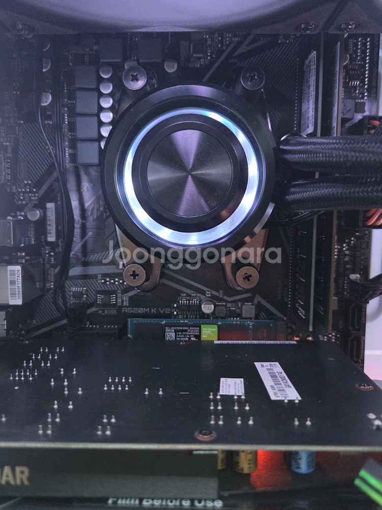 CPU + 기가바이트 A520M-K V2 메인보드 세트--2