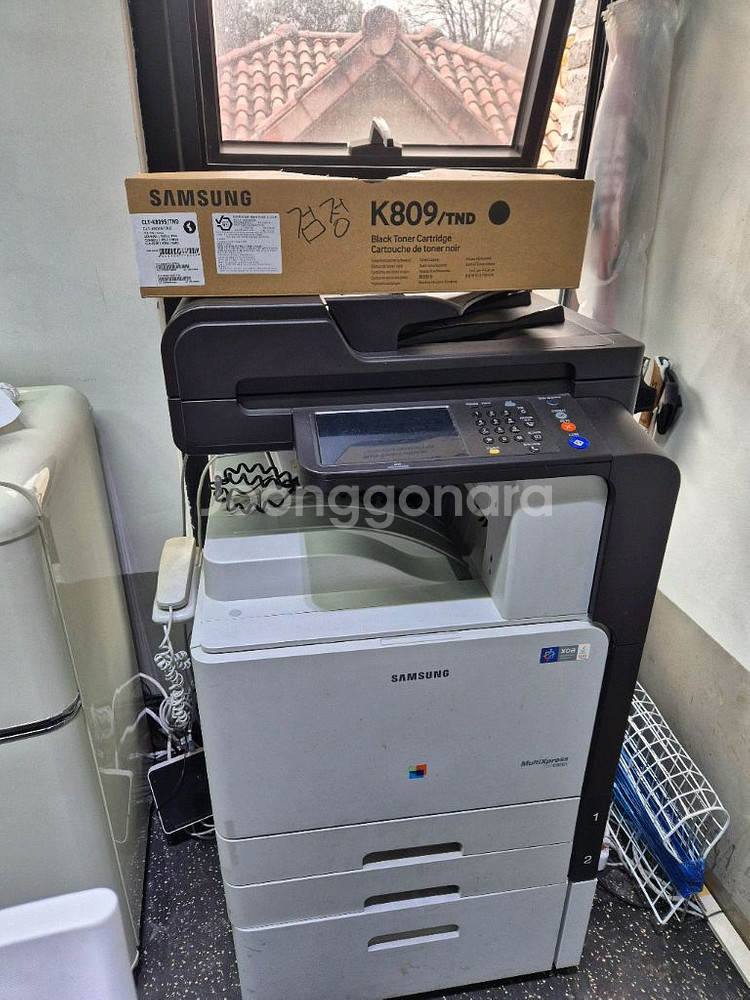 삼성 c9201,CLT-K809 정품토너--1