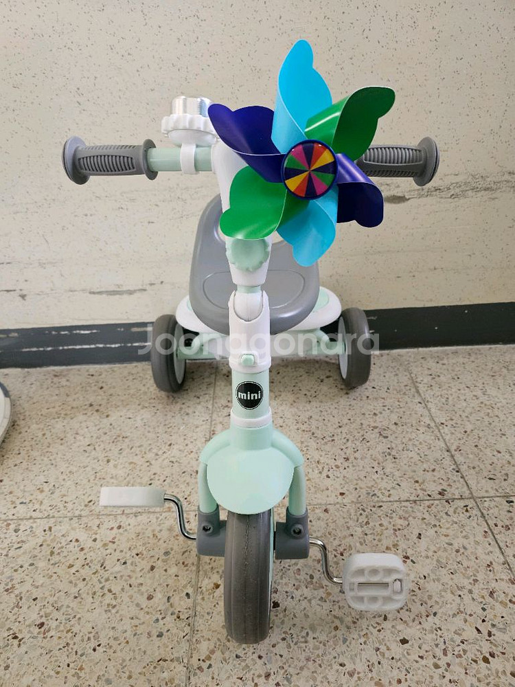 조코 접이식 유아 세발 자전거 핑크&민트 2대(상태최상)--0