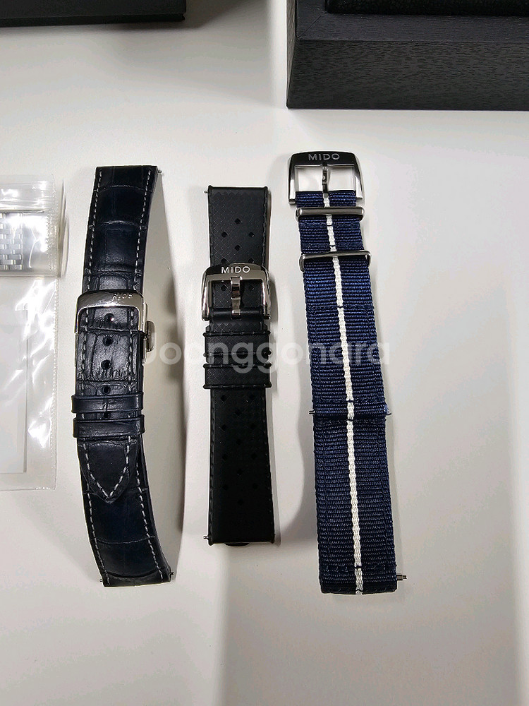 미도 오션스타 GMT 샤크 에디션 오토매틱 시계--6