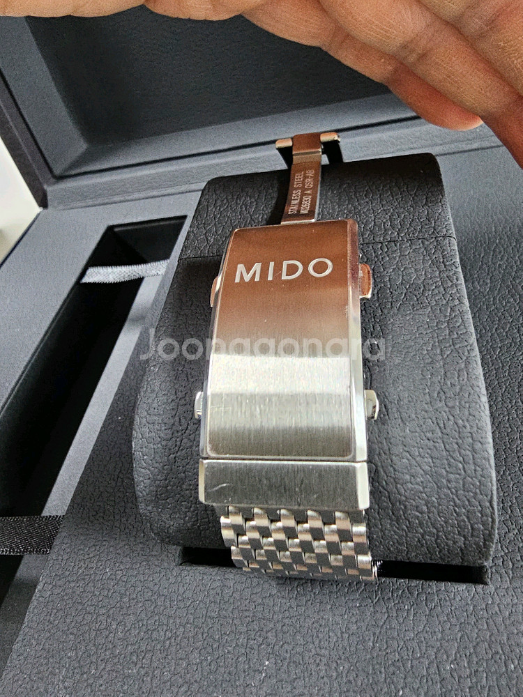 미도 오션스타 GMT 샤크 에디션 오토매틱 시계--3