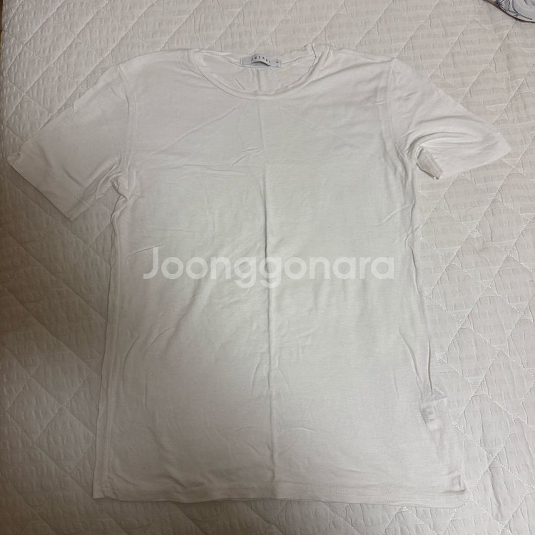 F 제이케이 쫀득 기본반팔티 화이트--0